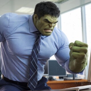 a-photo-of-the-hulk-dressed-in-business-casual-att-Ly7nKXIvTM2WaGJ2eZNOSQ-LmsFKpD2SF6ogBMMKp1ZHQ