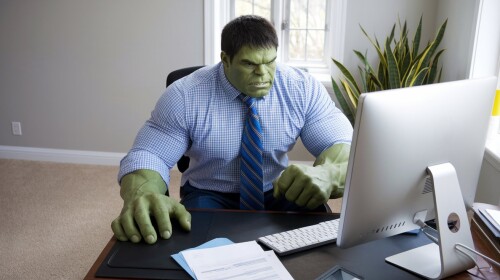 a photo of the hulk dressed in business casual att rRTsyyEvTgCDK CqcC5W7A LmsFKpD2SF6ogBMMKp1ZHQ